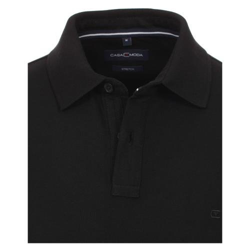 Polo-Shirt 4XL - Schwarz