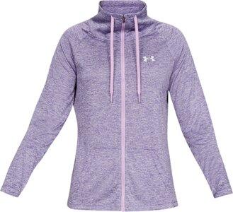 UNDER ARMOUR Damen Kapuzensweat TECH FULL ZIP TWIST XS in Lila
