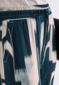 Gemusterte Wide Leg Hose 38/7/8 Hosen - Tide Blue