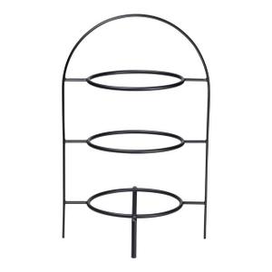 ASA SELECTION Etagere »à table ligne noir 3-stufig für 21 cm Teller«, Metall, ohne Teller