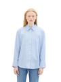 Loose Fit Hemd mit Streifen XL Loose Fit - Blue White Strripe