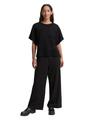 Loose Fit Crinkle T-Shirt XL Loose Fit - Deep Black