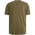 Short sleeve r-neck single jersey L - Beech