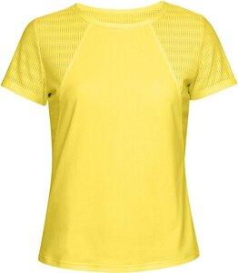UNDER ARMOUR Damen Trainingsshirt Kurzarm S in Gelb