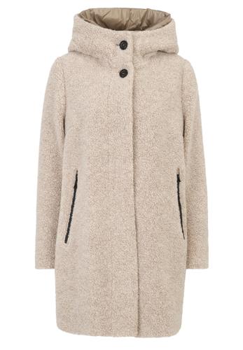 Wolljacke 42 Gerade - Pine Camel