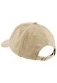 Größenverstellbare Cap aus Organic Cotton Beige OS