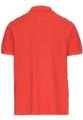 Kurzarm Poloshirt aus Baumwolle Rot 3XL