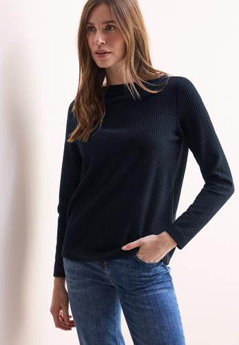 Strukturshirt L - Universal Blue