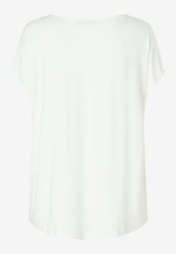 Shirt mit Satinfront ecru 40