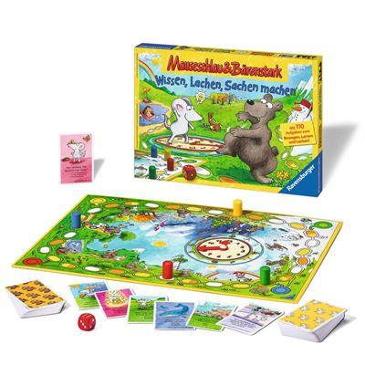 Ravensburger Spiel - Mauseschlau und Bärenstark Wissen, Lachen, Sachen machen