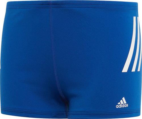 adidas Jungen Pro 3-Streifen Boxer-Badehose 164 in Blau