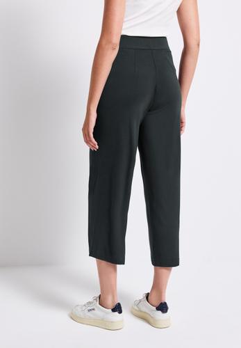 Wide Leg Jersey-Hose 36/7/8 Hosen - Pine Grove Green