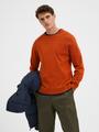 SLHNEWCOBAN LAMBS WOOL CREW NECK XXL Normal geschnitten - Bombay Brown
