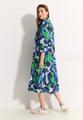 Midikleid mit Print M - Vanilla White
