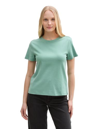 T-Shirt mit Rundhalsausschnitt XXXL Regular Fit - Faded Green