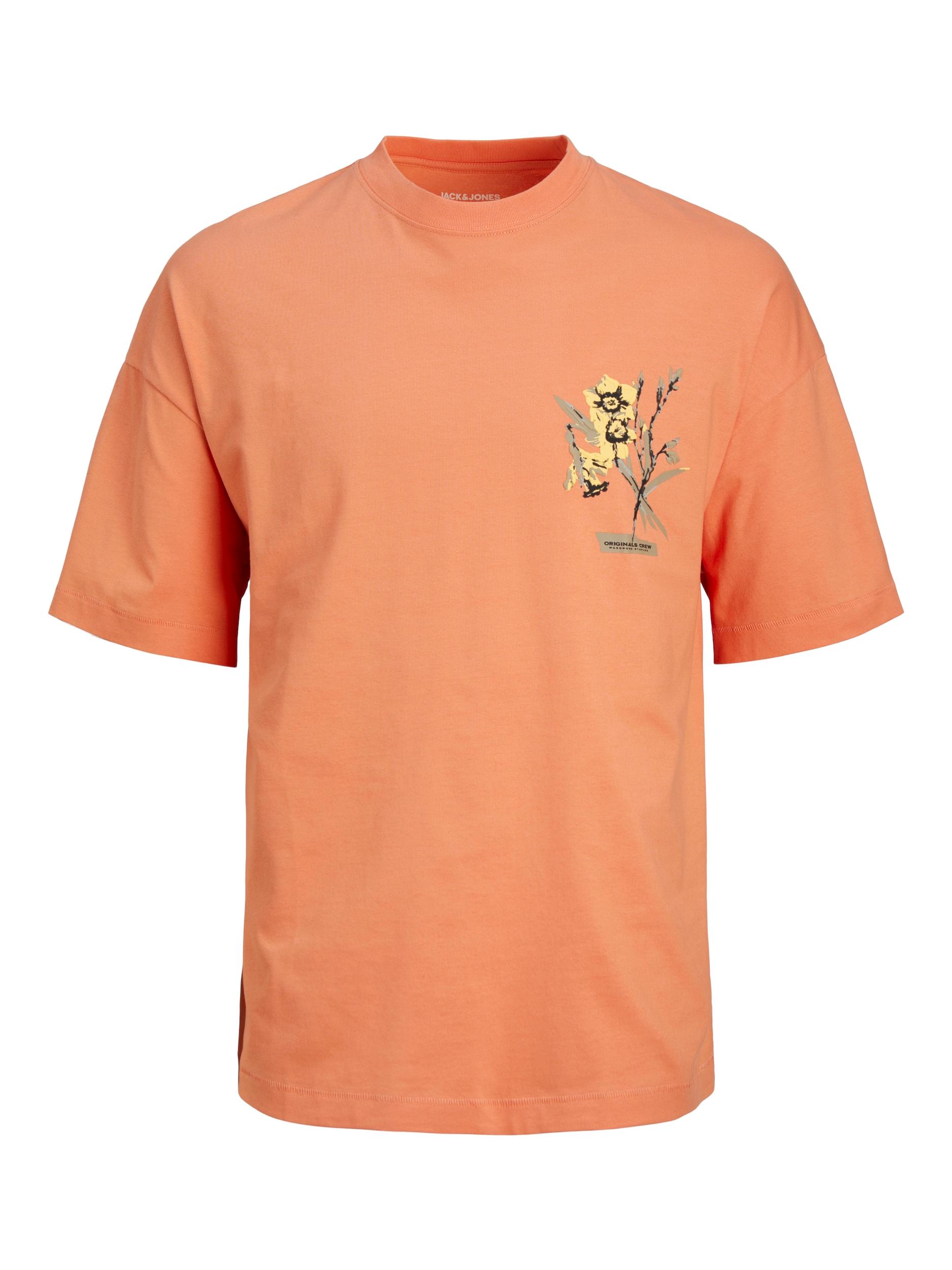 JORSEQUOIA GRAPHIC CHEST TEE SS CN M Locker geschnitten - Canyon Sunset