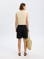 SLFVIENNA HW WIDE SHORTS 40 Normal geschnitten - Black