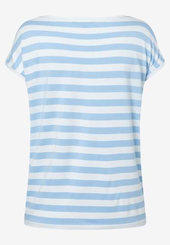 Streifenshirt hellblau/ecru Frühjahrs-Kollektion Blau 40