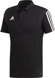 ADIDAS Fußball - Teamsport Textil - Poloshirts Tiro 19 Poloshirt Dunkel M in Schwarz