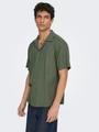 ONSLATHAM REG RESORT STRUC 0257 NOOS L Normal geschnitten - Dusty Olive