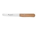 Brotzeitmesser mit Wellenschliff, Buche