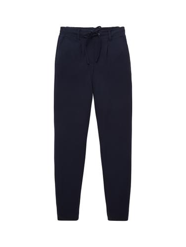 Lässige Stoffhose 40/32 Slim Fit - Real Navy Blue