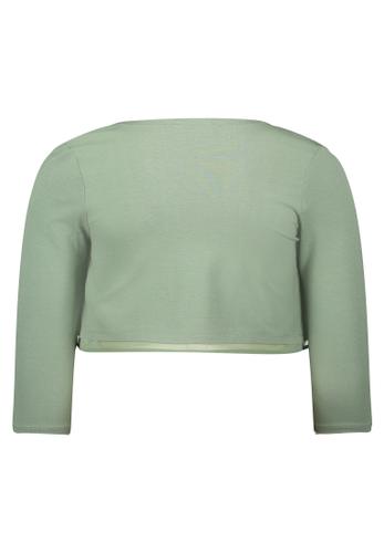 Bolero-Jacke 44 Figurbetont - Light Aventurine
