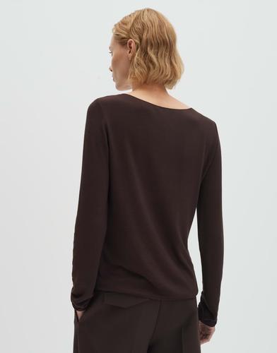 Langarmshirt "Kirosa" - Braun / 42