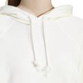 ADIDAS Damen Kapuzensweat Signature Graphic Embroidery French Terry Loose M in Weiß
