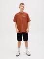 JORPAROS ELEMENT BACK TEE SS CREW JNR 152 Locker geschnitten - Arabian Spice