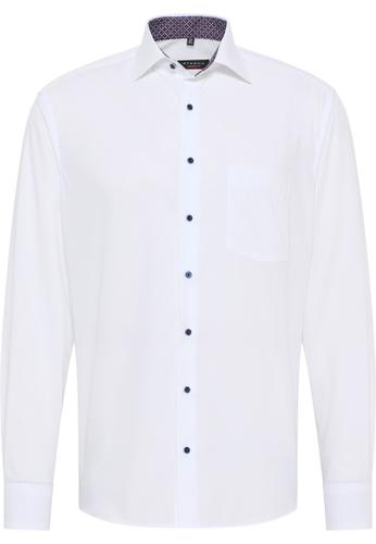 Original Shirt Popeline Langarm 39/Langarm - 65cm MODERN FIT - Weiß