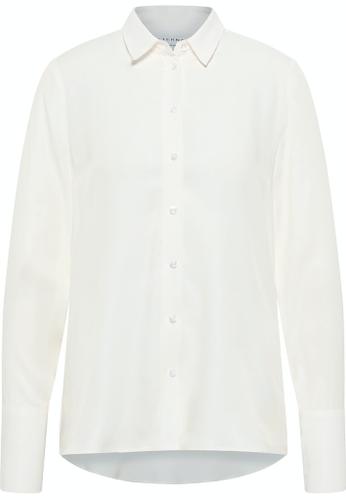 Viscose Shirt Bluse Viskose Langarm Weiß 46/Langarm