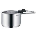 Simmertopf mit Temperaturanzeige und Einsatz, 18 cm