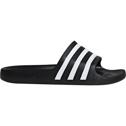 ADIDAS Badeslipper Badesandalen Adilette Aqua 48 ½ in Schwarz