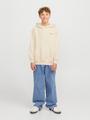 JORISLINGTON BACK SWEAT HOOD SN JNR 152 Locker geschnitten - Antique White