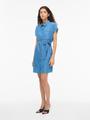 VINORI S/S SHIRT DRESS - NOOS 38 Normal geschnitten - Medium Blue Denim