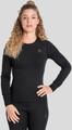 ODLO Damen Langarm Shirt BL TOP crew neck l/s ACTIVE WARM ECO M in Schwarz