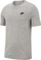 NIKE Herren T-Shirt M NSW CLUB TEE M in Grau