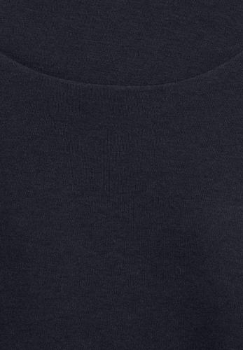 Basic T-Shirt mit 3/4 Arm 38 - Deep Blue
