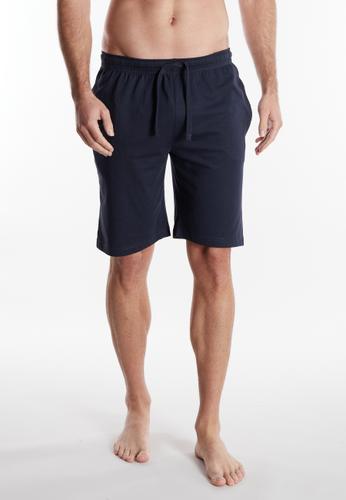 TOM TAILOR Herren Kurze-Hose uni 1er Pack 52 - Blau-dunkel-uni