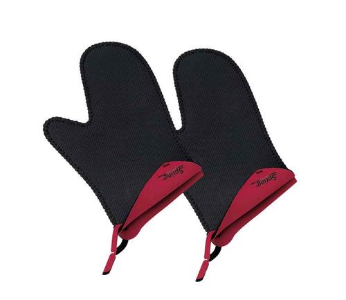 Handschuh kurz rot 1 Paar