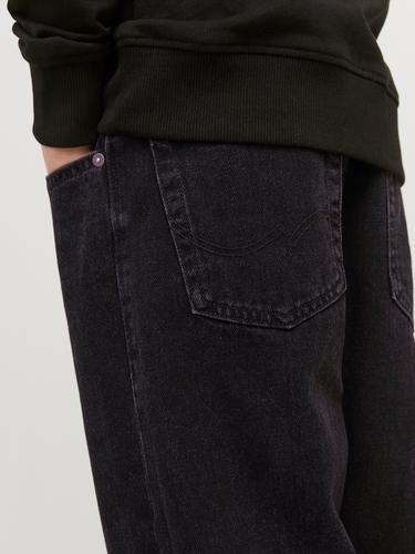 JJICHRIS JJORIGINAL SQ 041 JNR 146 Locker geschnitten - Black Denim
