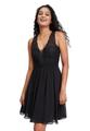 Cocktailkleid 36 Ausgestellt - Schwarz