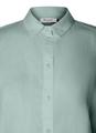 Bluse 1/1 Arm Straight Fit - Light Aqua