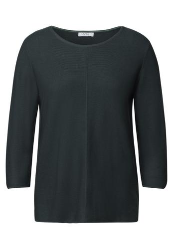 Strukturpullover L - Slate Khaki