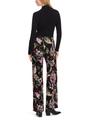 Florales Modell WINDER im Wide Fit 44 - Black