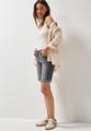 Casual Fit Jeansshorts 27 - Mid Grey Used Wash