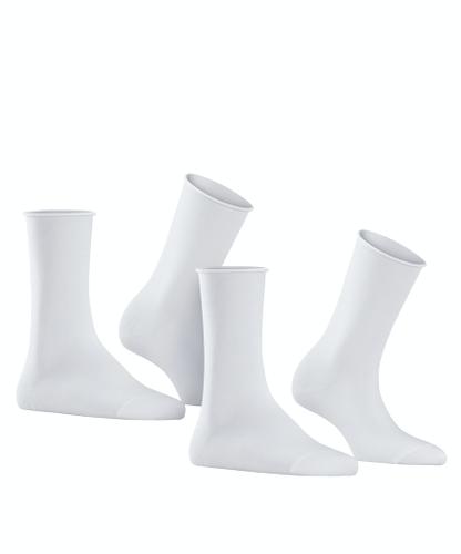 FALKE Happy 2-Pack Damen Weiß 39-42