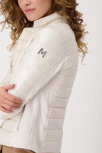 Steppjacke mit Neopren 36 - Creamy Beige