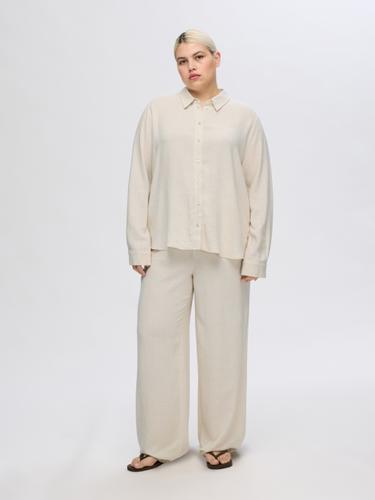SLFVIVA-GULIA HW LONG SUN PANT NOOS 38 Normal geschnitten - Sandshell